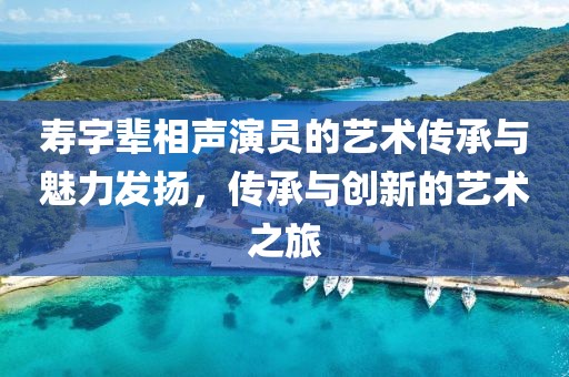 寿字辈相声演员的艺术传承与魅力发扬，传承与创新的艺术之旅
