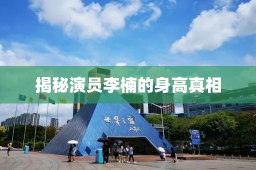 揭秘演员李楠的身高真相