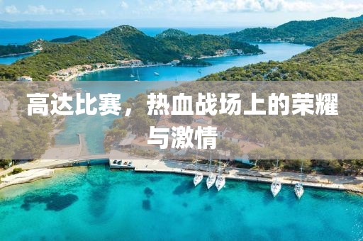 高达比赛，热血战场上的荣耀与激情