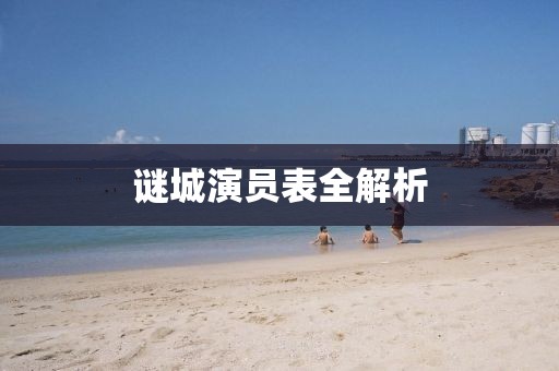 谜城演员表全解析