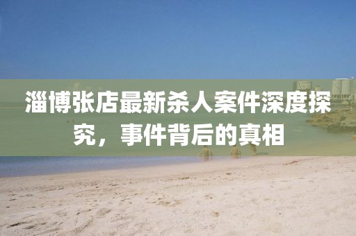 淄博张店最新杀人案件深度探究，事件背后的真相