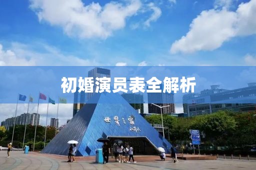 初婚演员表全解析