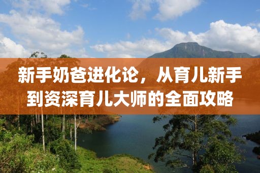 新手奶爸进化论，从育儿新手到资深育儿大师的全面攻略