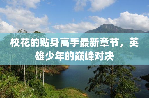 校花的贴身高手最新章节，英雄少年的巅峰对决