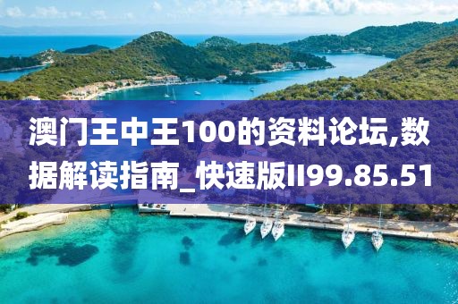 澳门王中王100的资料论坛,数据解读指南_快速版II99.85.51