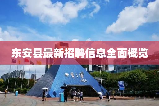 东安县最新招聘信息全面概览
