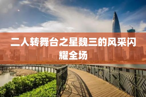 二人转舞台之星魏三的风采闪耀全场