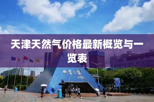 天津天然气价格最新概览与一览表