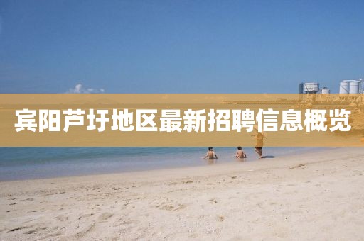 宾阳芦圩地区最新招聘信息概览