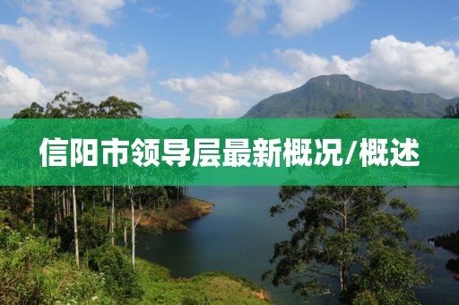 信阳市领导层最新概况/概述