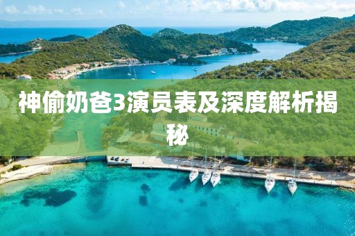 神偷奶爸3演员表及深度解析揭秘