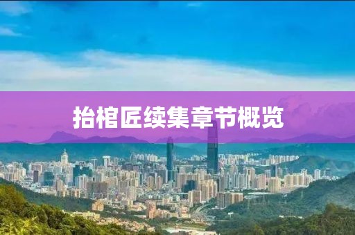 抬棺匠续集章节概览