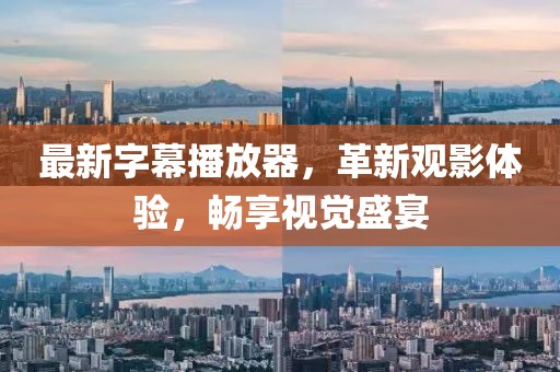 最新字幕播放器，革新观影体验，畅享视觉盛宴