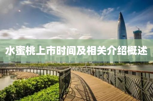 水蜜桃上市时间及相关介绍概述