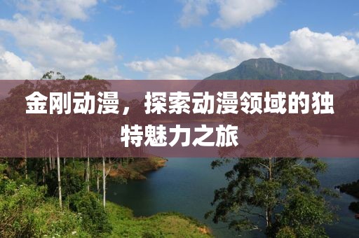 金刚动漫，探索动漫领域的独特魅力之旅