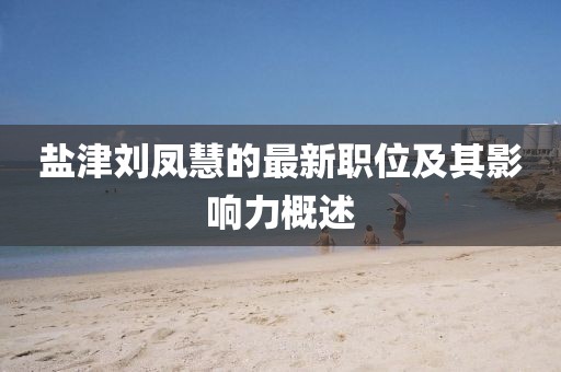 盐津刘凤慧的最新职位及其影响力概述