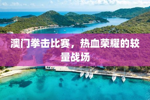 澳门拳击比赛，热血荣耀的较量战场
