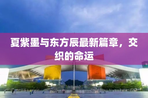 夏紫墨与东方辰最新篇章，交织的命运