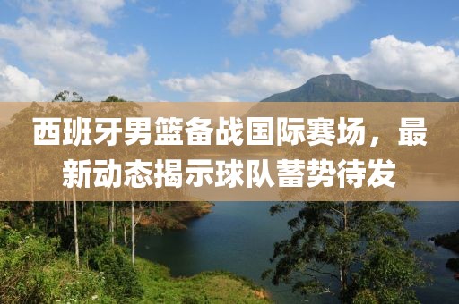 西班牙男篮备战国际赛场，最新动态揭示球队蓄势待发