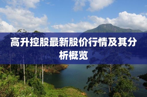 高升控股最新股价行情及其分析概览