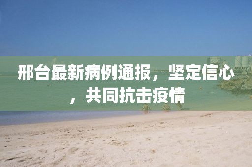 邢台最新病例通报，坚定信心，共同抗击疫情