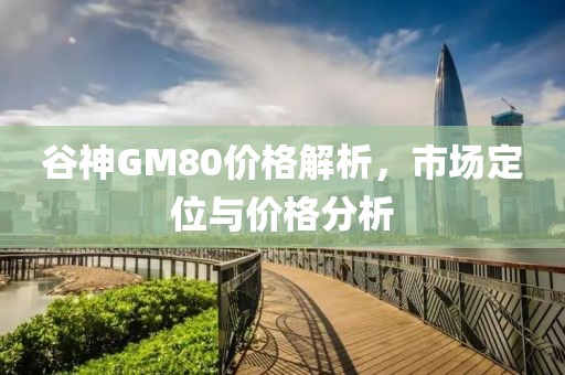 谷神GM80价格解析，市场定位与价格分析