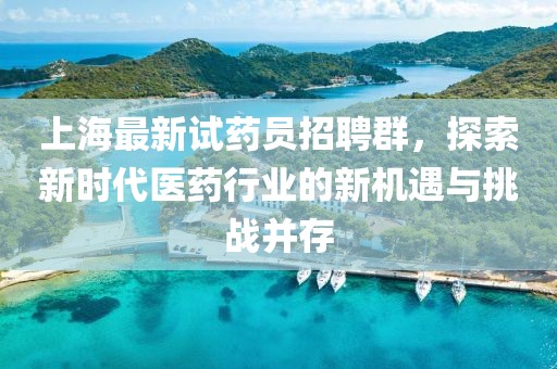 上海最新试药员招聘群，探索新时代医药行业的新机遇与挑战并存