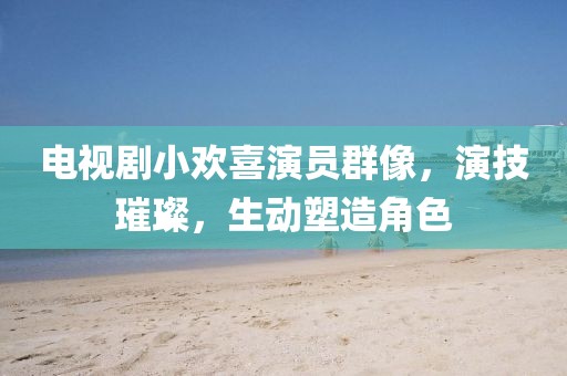 电视剧小欢喜演员群像，演技璀璨，生动塑造角色