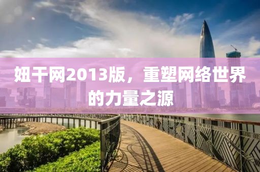 妞干网2013版，重塑网络世界的力量之源