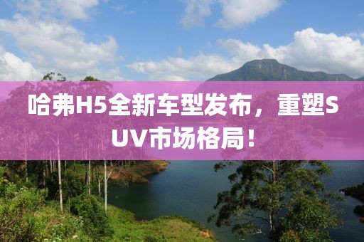 哈弗H5全新车型发布，重塑SUV市场格局！
