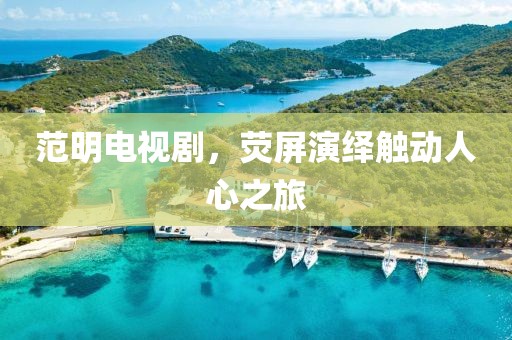 范明电视剧，荧屏演绎触动人心之旅