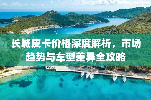长城皮卡价格深度解析，市场趋势与车型差异全攻略