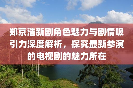 郑京浩新剧角色魅力与剧情吸引力深度解析，探究最新参演的电视剧的魅力所在
