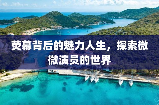 荧幕背后的魅力人生，探索微微演员的世界