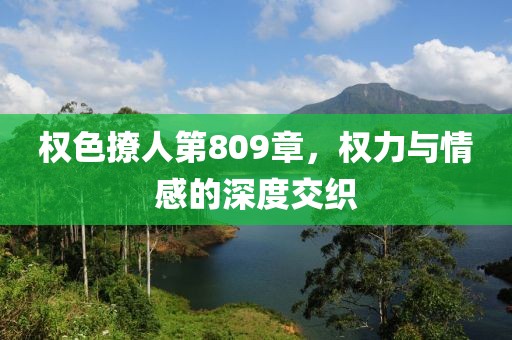 权色撩人第809章，权力与情感的深度交织