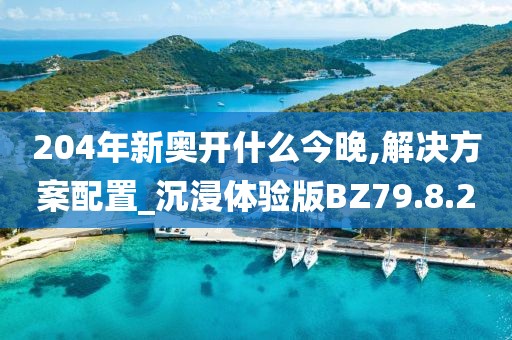 204年新奥开什么今晚,解决方案配置_沉浸体验版BZ79.8.2