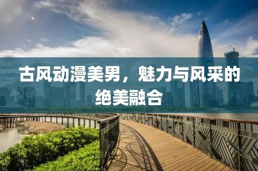 古风动漫美男，魅力与风采的绝美融合