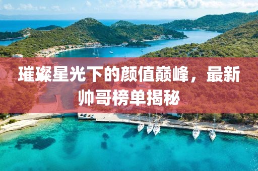 璀璨星光下的颜值巅峰，最新帅哥榜单揭秘