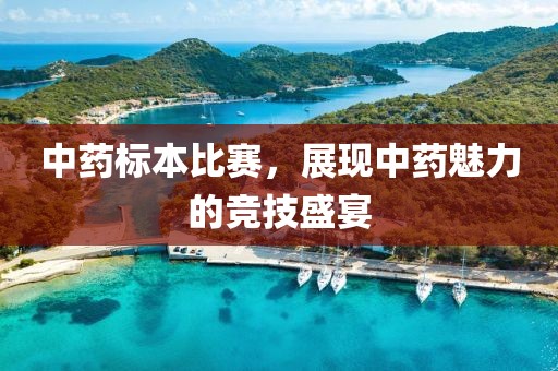 中药标本比赛，展现中药魅力的竞技盛宴