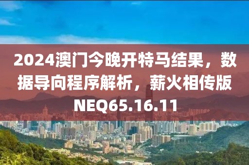 2024澳门今晚开特马结果，数据导向程序解析，薪火相传版NEQ65.16.11