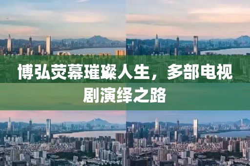 博弘荧幕璀璨人生，多部电视剧演绎之路