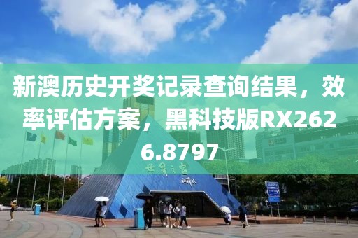 新澳历史开奖记录查询结果，效率评估方案，黑科技版RX2626.8797