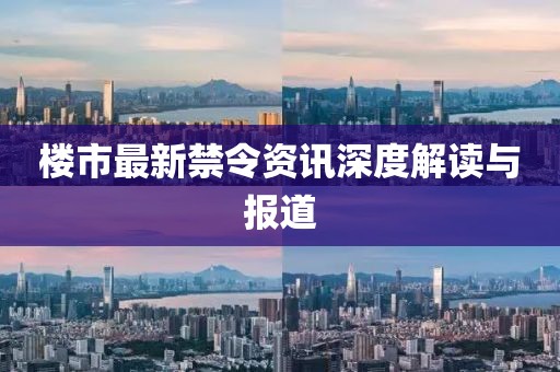 楼市最新禁令资讯深度解读与报道
