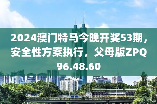 2024澳门特马今晚开奖53期，安全性方案执行，父母版ZPQ96.48.60