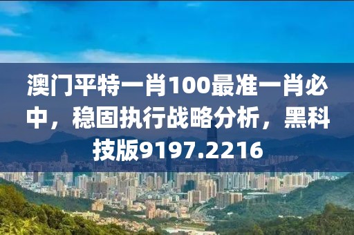 澳门平特一肖100最准一肖必中，稳固执行战略分析，黑科技版9197.2216