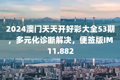 2024澳门天天开好彩大全53期，多元化诊断解决，便签版IM11.882