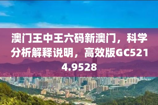 澳门王中王六码新澳门，科学分析解释说明，高效版GC5214.9528