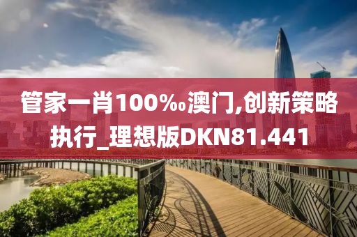 管家一肖100‰澳门,创新策略执行_理想版DKN81.441