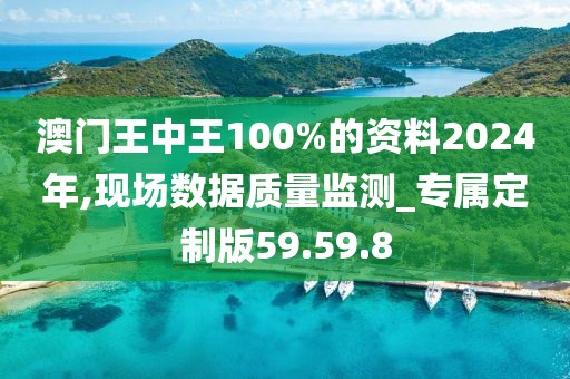 澳门王中王100%的资料2024年,现场数据质量监测_专属定制版59.59.8