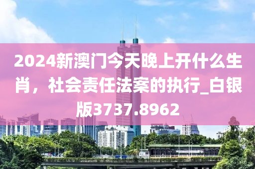 2024新澳门今天晚上开什么生肖，社会责任法案的执行_白银版3737.8962